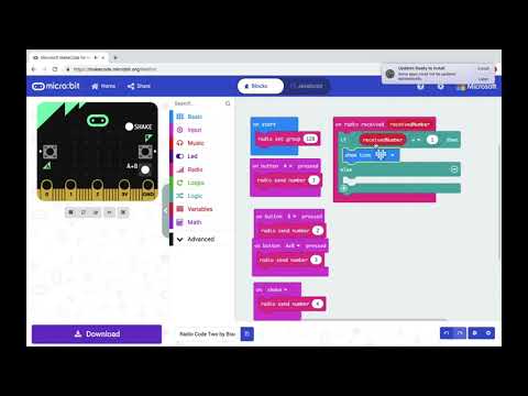 Radio Code Two: Sending Different Numbers for Different Icons