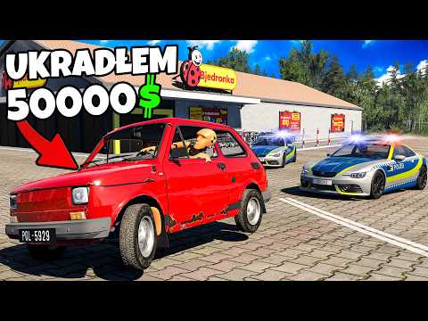 ❄️ OKRADŁEM BIEDRONKE?? POLICJANCI VS ZŁODZIEJE | BeamNG Drive |
