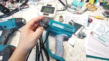 Máy khò nhiệt totalKhò nóng nhanh. Nhiệt caoNhiều tính năng