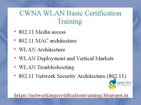 CWNA WLAN Basic