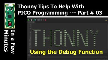 Thonny Tips - De debugger gebruiken