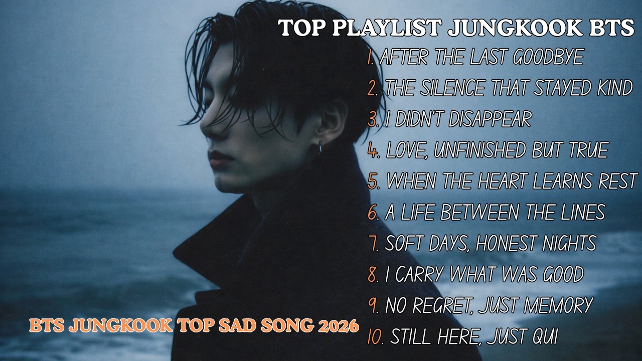 BTS JUNGKOOK Good Vibes Music Plylist 💔 Most PopularEnglish Song 2026 - Calm & Soft ❤️‍🩹🎶