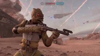 Star Wars Battlefront: 239 Bossk killstreak live! THE NEW RECORD!!!