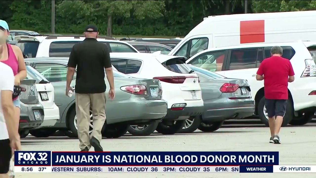 Fox Chicago: Blood Donor Month (01 04 23)