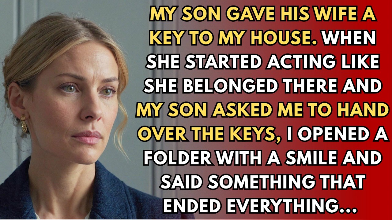 My daughter-in-law walked into my house without knocking, dropped her bag on the couch, and announced she was taking over my husband’s study for her “work-from-home space.” When I didn’t cheer,...