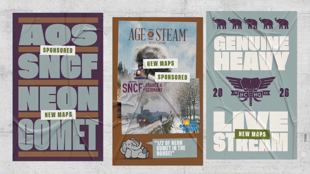 Age of Steam: Pittsburgh Metro & SNCF: Keystone Connection Play-throughs by Heavy Cardboard
