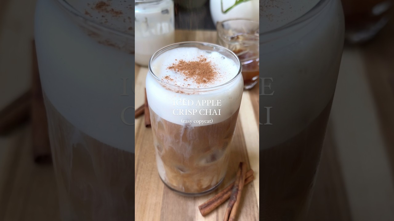 Iced Apple Crisp Chai 