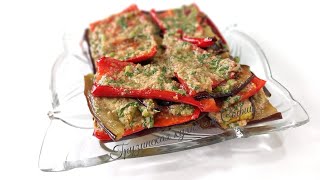 Грузинская закуска с баклажаном и перцем - ароматное слияние ...