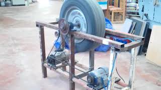 FREE ENERGY / IDEAS DE ENERGIA LIBRE CON RUEDA DE 120 KILOS…. ¡NO FAKE!