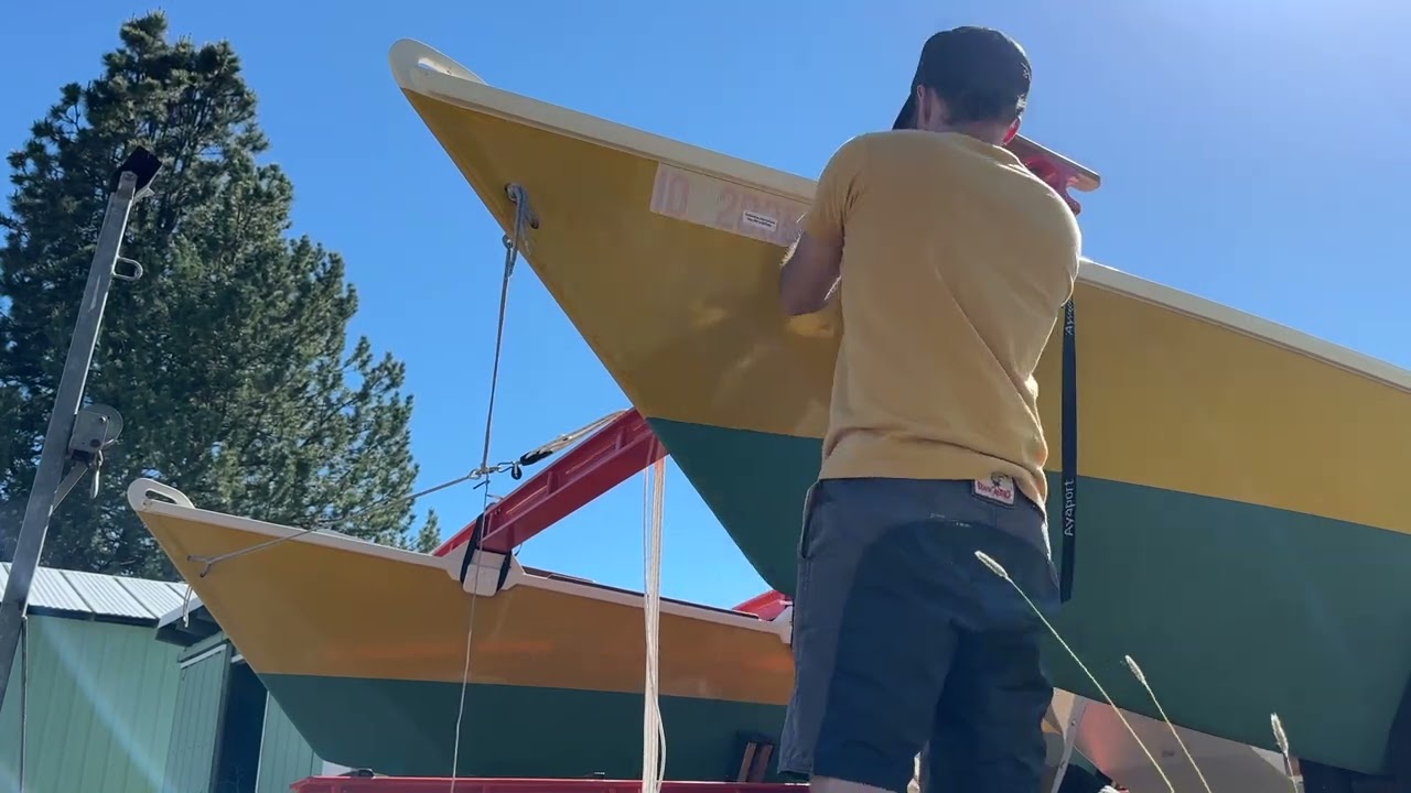 Finishing Touches Before I Launch My Tiki 21 Wharram Catamaran SV PRIMITIVA EP. 7