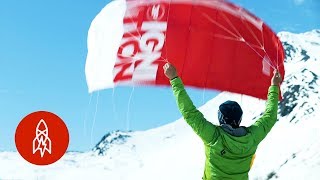 Snowkiting Is Every Extreme Winter Sport in One