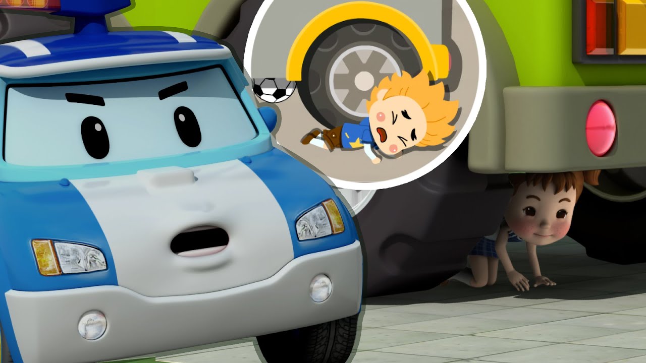 차 주변에서 놀지 않기│로보카폴리 안전 시리즈│사각지대에서 장난치면 안돼│30분 안전 애니메이션│어린이 애니메이션│로보카폴리 TV