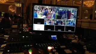 Full Live vision Mix at Colombo  Sri lanka  Multi Camera Live Vision Mixing At Event Cine Media Live Update