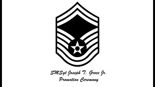 SMSgt Groce Promotion Ceremony