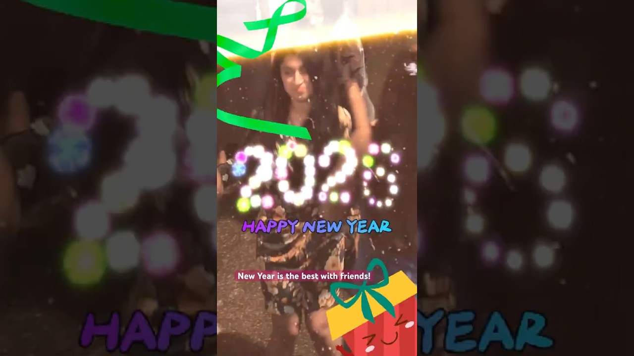 New Year is the best with friends!