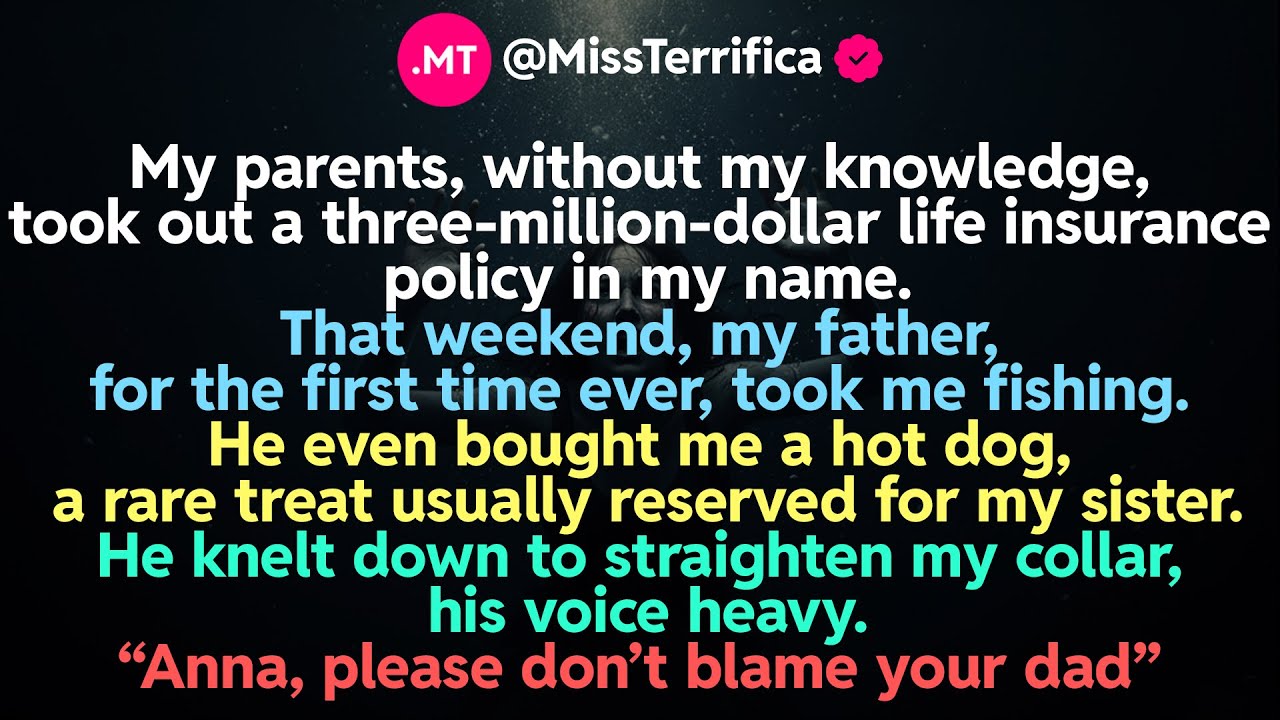 My parents, without my knowledge, took out a three-million-dollar life insurance policy in my name.