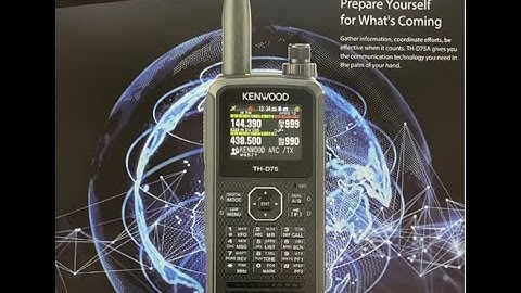 [Ham] TH-D75A is official. Price is official at 89,760 Japanese yen