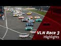 170 Cars in one Race | Highlights VLN Race 3 2018