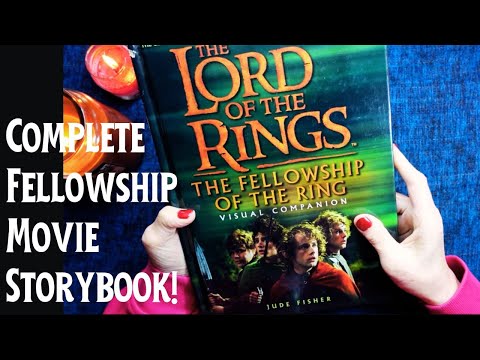 ASMR | Complete Fellowship of the Ring Movie Book Whispered Reading!