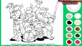 Ninja Turtles Coloring Pages For Kids - Ninja Turtles Coloring Pages Games screenshot 3