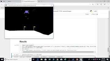 LaunchingARocket-Simple Reinforcement Learning-Demo(100 iterations)