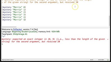 Exploring a mystery function in Racket