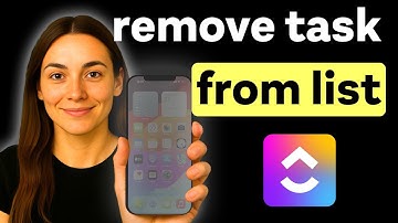 How to Remove a Task From Additional List on Clickup