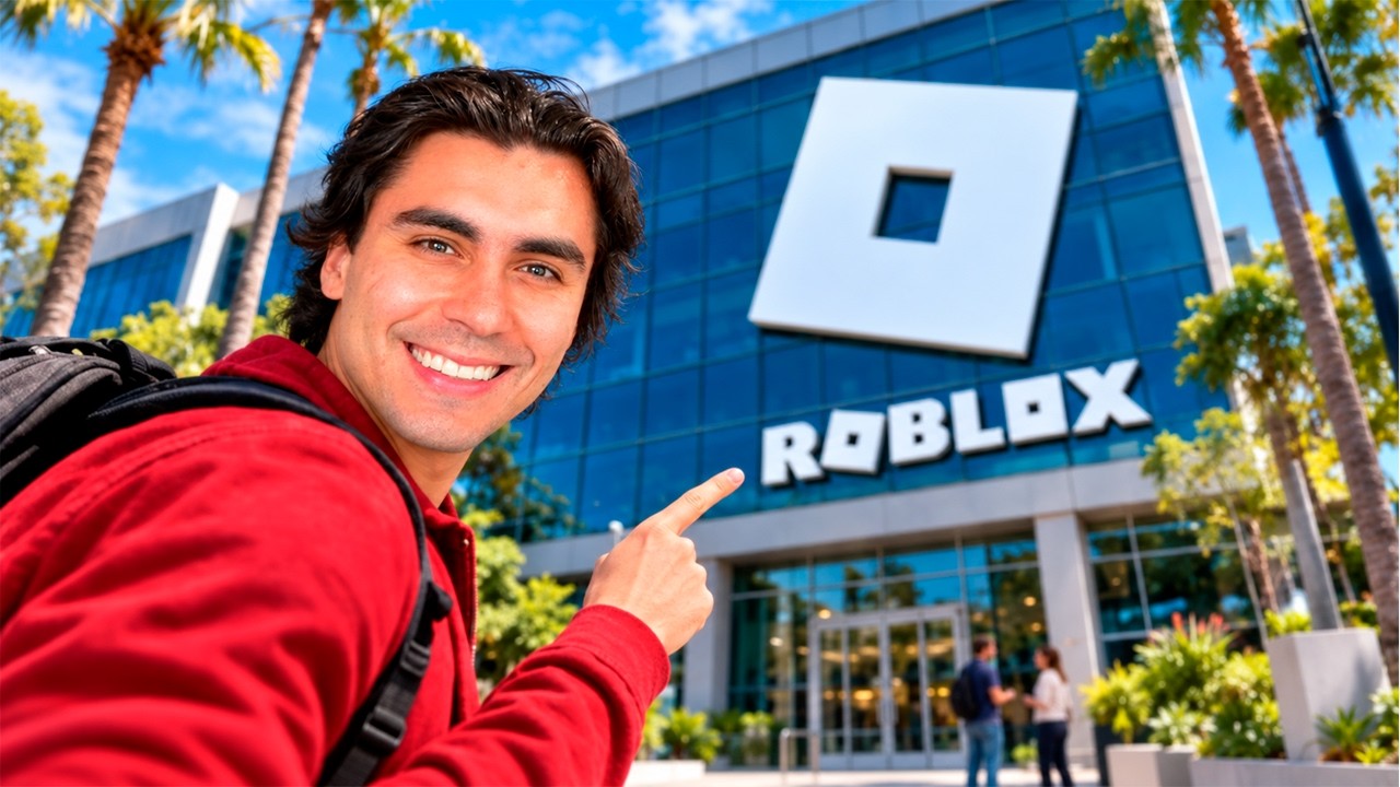 VLOG VISITANDO A ROBLOX 😂