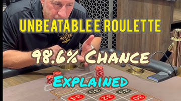 Onverslaanbare roulettestrategie - 98,6% kans op winst