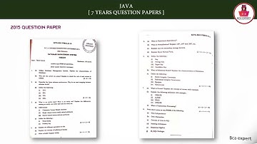 DBMS years question papers | internet programming | KUD