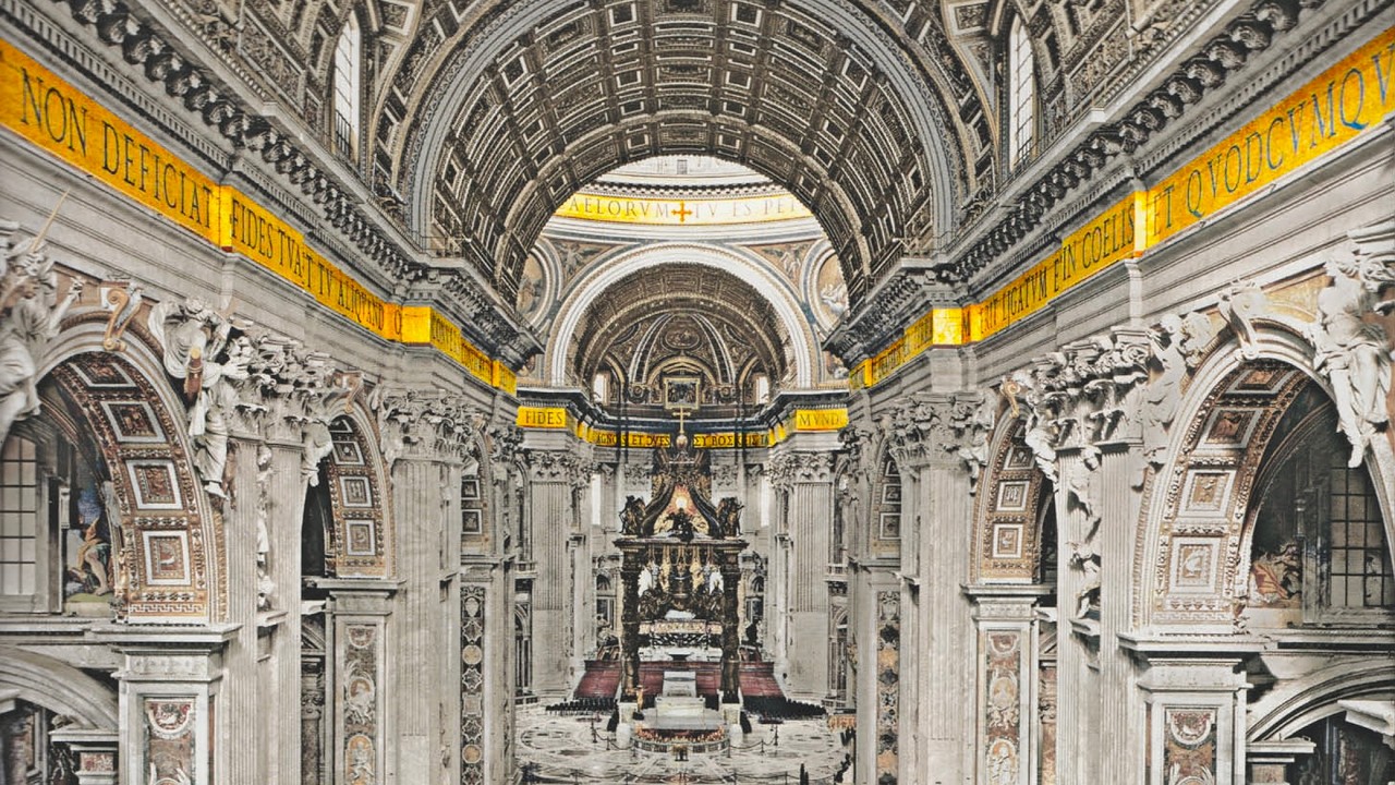 Traduciendo el Latín de las paredes del Vaticano