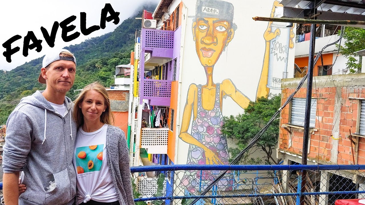 Rio De Janeiro Favela Tour Favela Santa Marta Tour In Rio De Janeiro Brasilien Vlog 465 Youtube