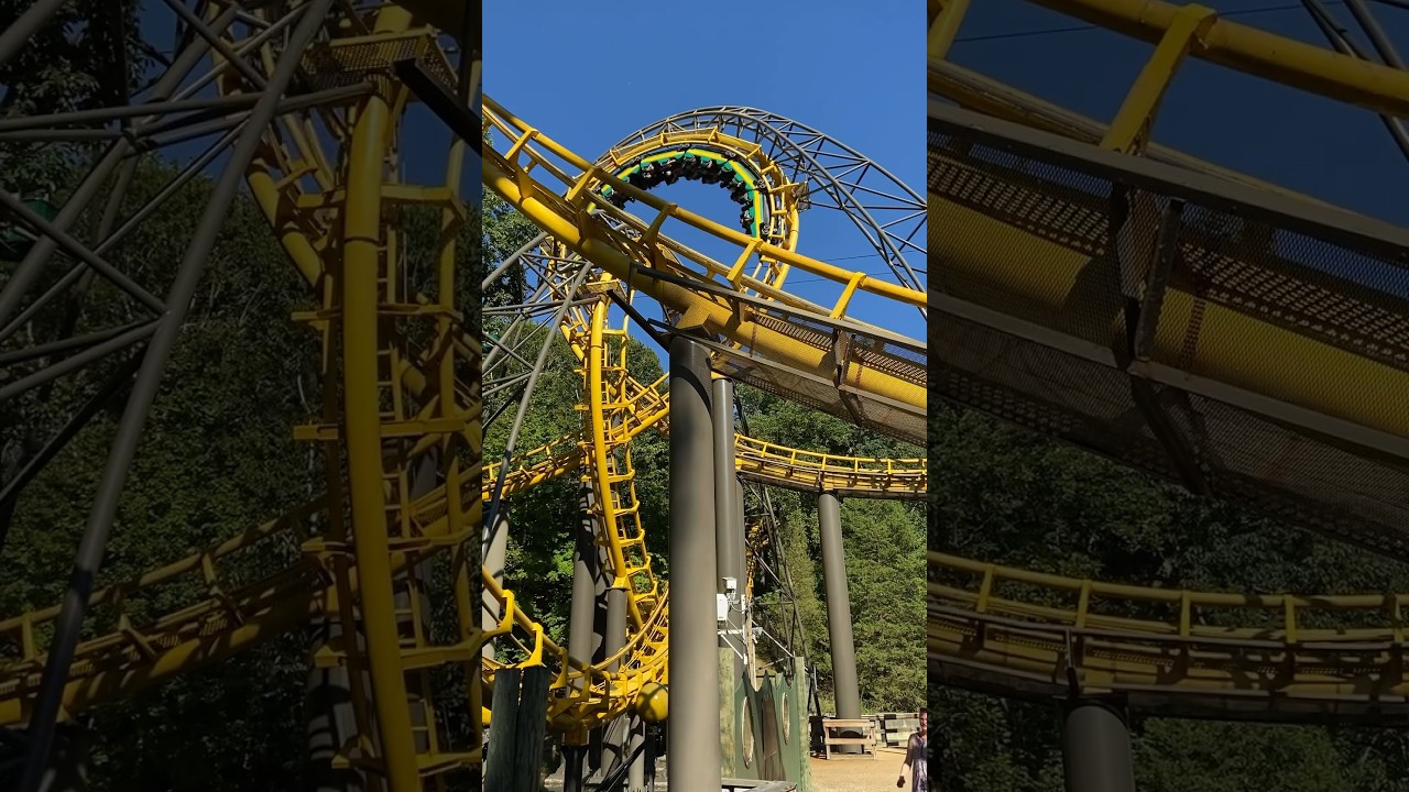 The ONLY Coaster with INTERLOCKING LOOPS 😵‍💫 