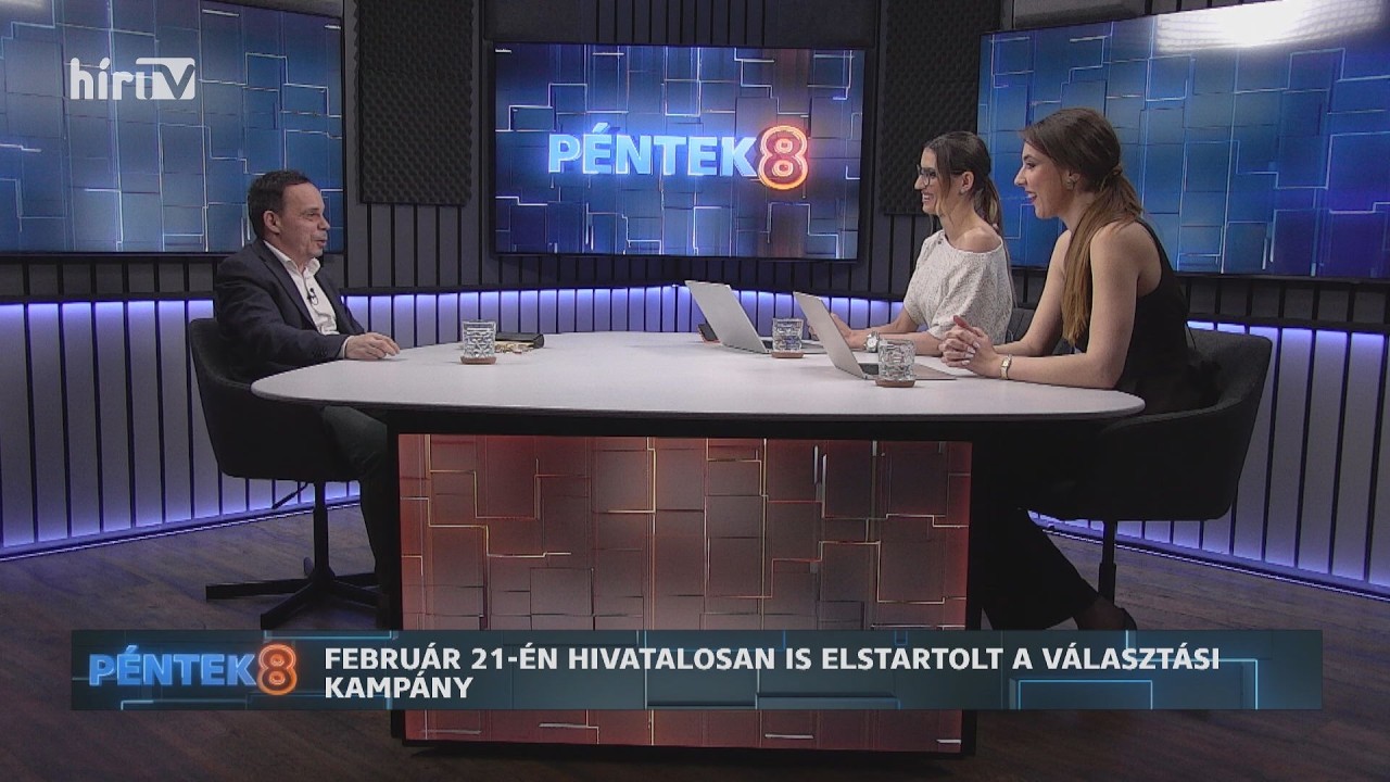 Péntek 8 - G. Fodor Gábor: A mi számaink szerint a Fidesz előnyben van - HírTV