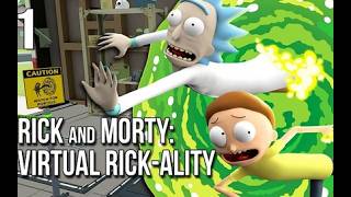 I WENT TO SPACE IN RICK AND MORTY VR