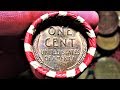 WE HIT THE JACKPOT!! COIN ROLL HUNTING PENNIES WITH A BANK TELLER | COLLECTION DUMP FOUND, OLD COINS