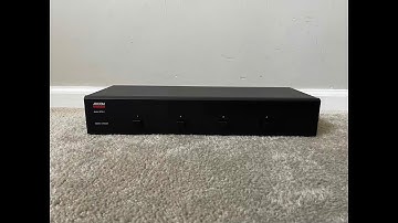 Adcom GFS-4 4 Way Speaker Selection Control Selector Switch