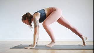 Woman Doing Yoga Exercise