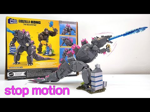 진화된 고질라 스톱모션 조립 evolved godzilla stop motion