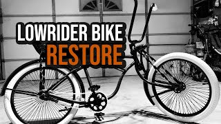 Lowrider bike restore project