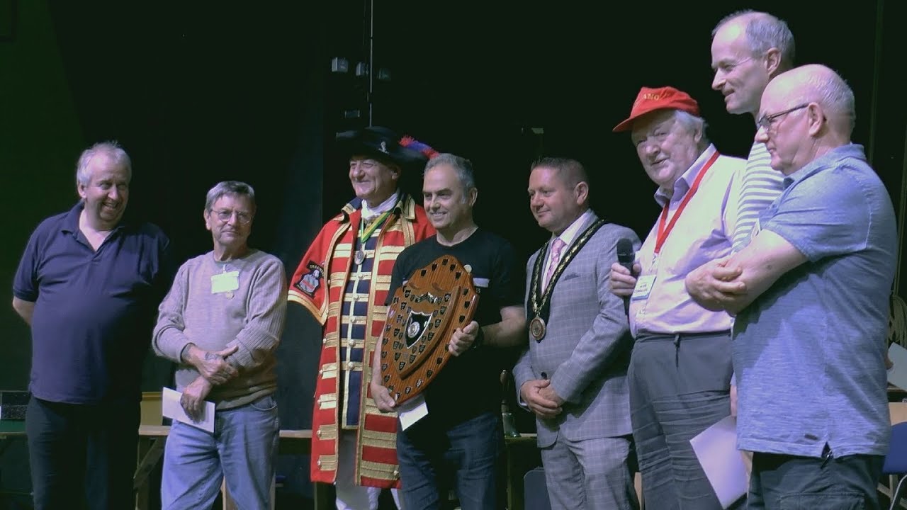 SkegEx Meccano Show 2019 - Presentation of the Issigonis Shield