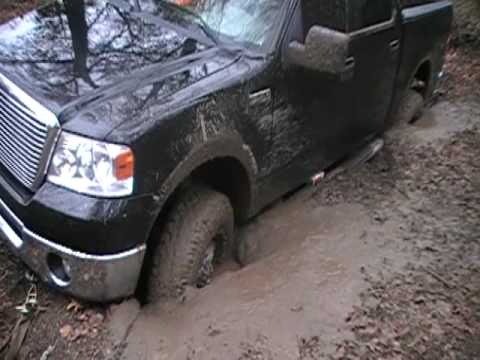  Ford  truck stuck in the mud YouTube