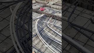 🔌 Electrician Conducting Wiring Work at Construction Site 🏗️