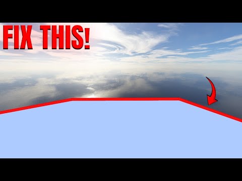 How to Fix the Half Sky Bug in Minecraft!