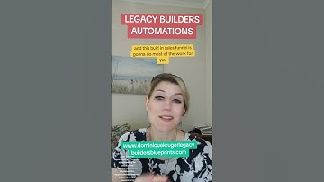 LEGACY BUILDERS PROGRAMS AUTOMATIONS.    www.dominiquekrugerlegacybuildersblueprints.com.   #digital