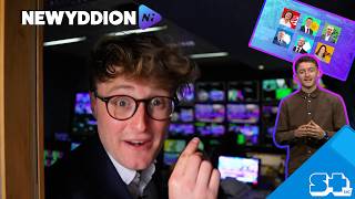 🗳️ Rhaglen ARBENNIG Newyddion Ni - Etholiad Senedd Cymru!🏴󠁧󠁢󠁷󠁬󠁳󠁿 BTS Wales Election w/ Siôn & Jacob