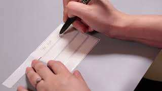 Self Laminating Labels against chemicals solvents water damage,with a clear adhesive overlay labels Update