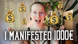 HOW I MANIFESTED 1000 EUROS in 3 DAYS || An awesome witchcraft spell without any tools