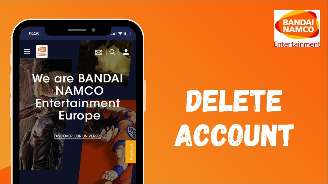 How To Delete Bandai Namco Account Close Bandai Namco Id 21 Youtube