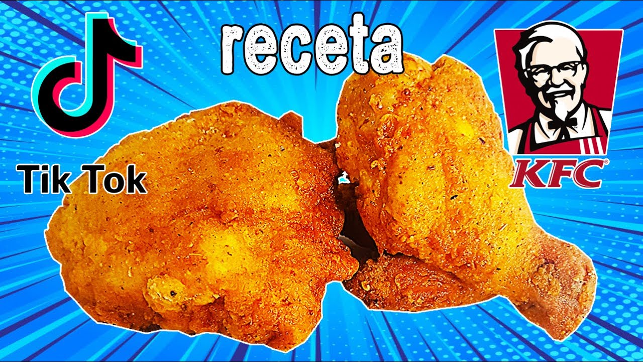 PROBANDO COMIDA VIRAL DE TIK TOK 🍗POLLO ESTILO KFC Recetas faciles y